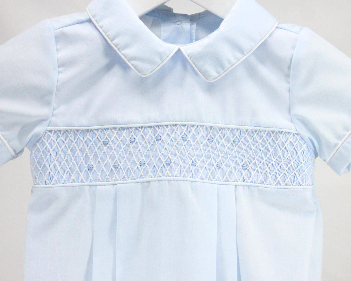 White Over Light Blue Matthew Bubble