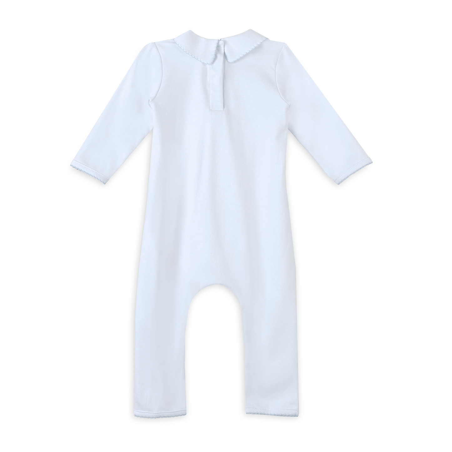 Landon's Classics Smocked Playsuit - Light Blue