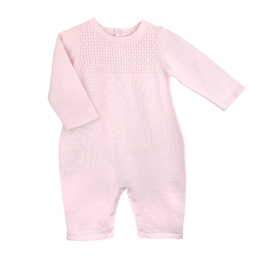 Diamond Lightweight Knit Longall - Pink