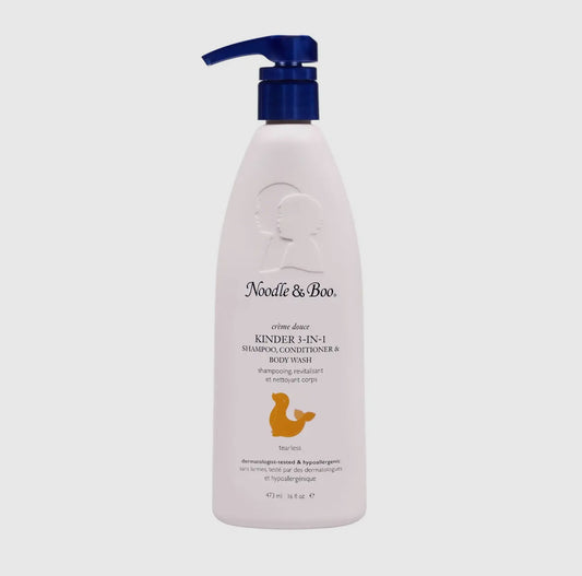 Kinder 3-in-1 Shampoo, Conditioner & Body Wash, 16 oz