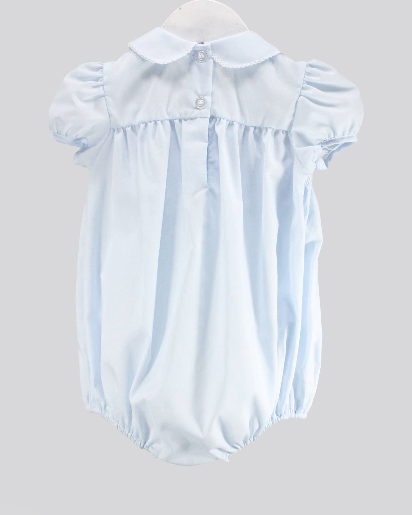 White Over Light Blue Renee Bubble
