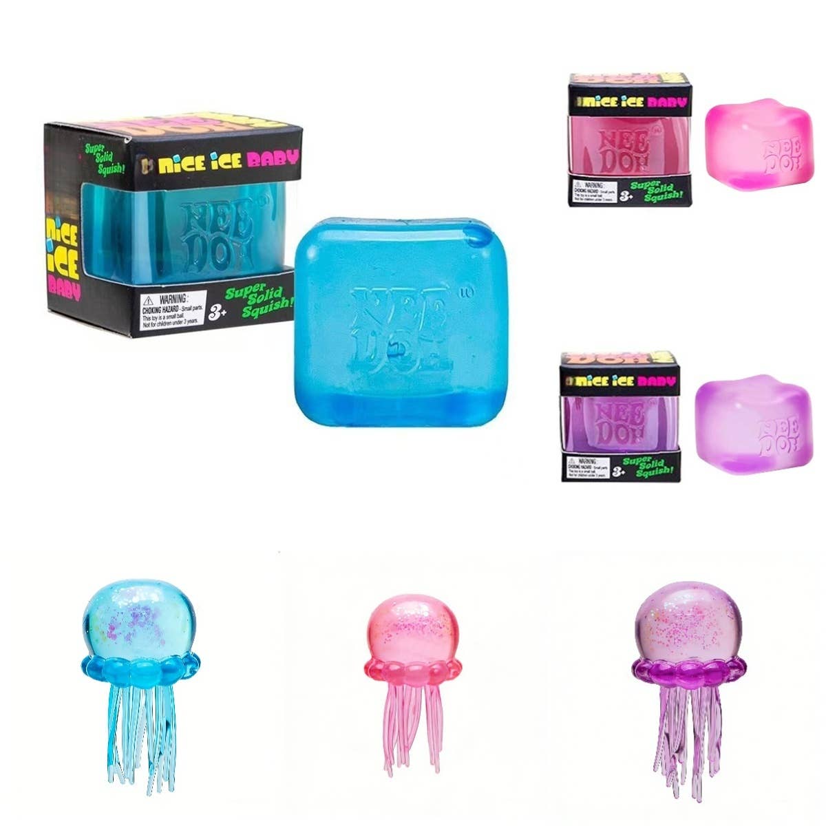 Stress Relief Toys in Box Squeeze Fidget Toy - NeeDoh