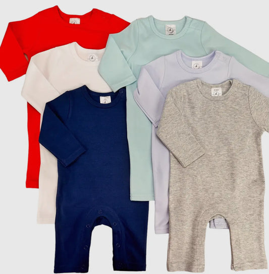 Unisex Long Sleeve Romper
