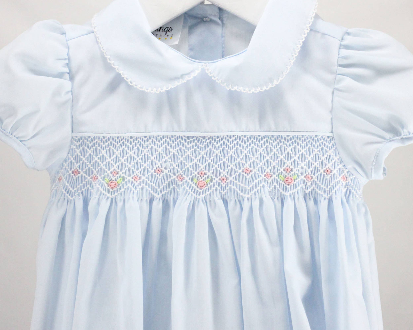 White Over Light Blue Renee Bubble