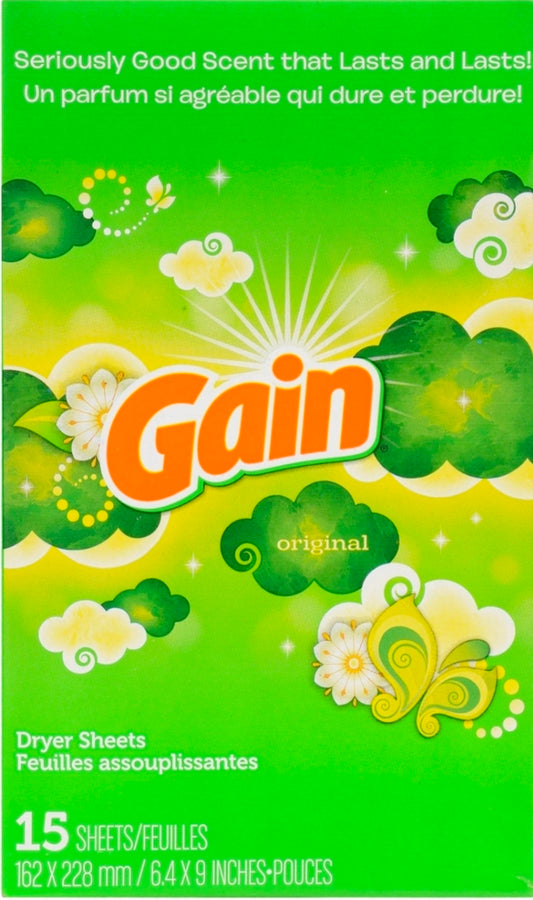 Gain Dryer Sheets
