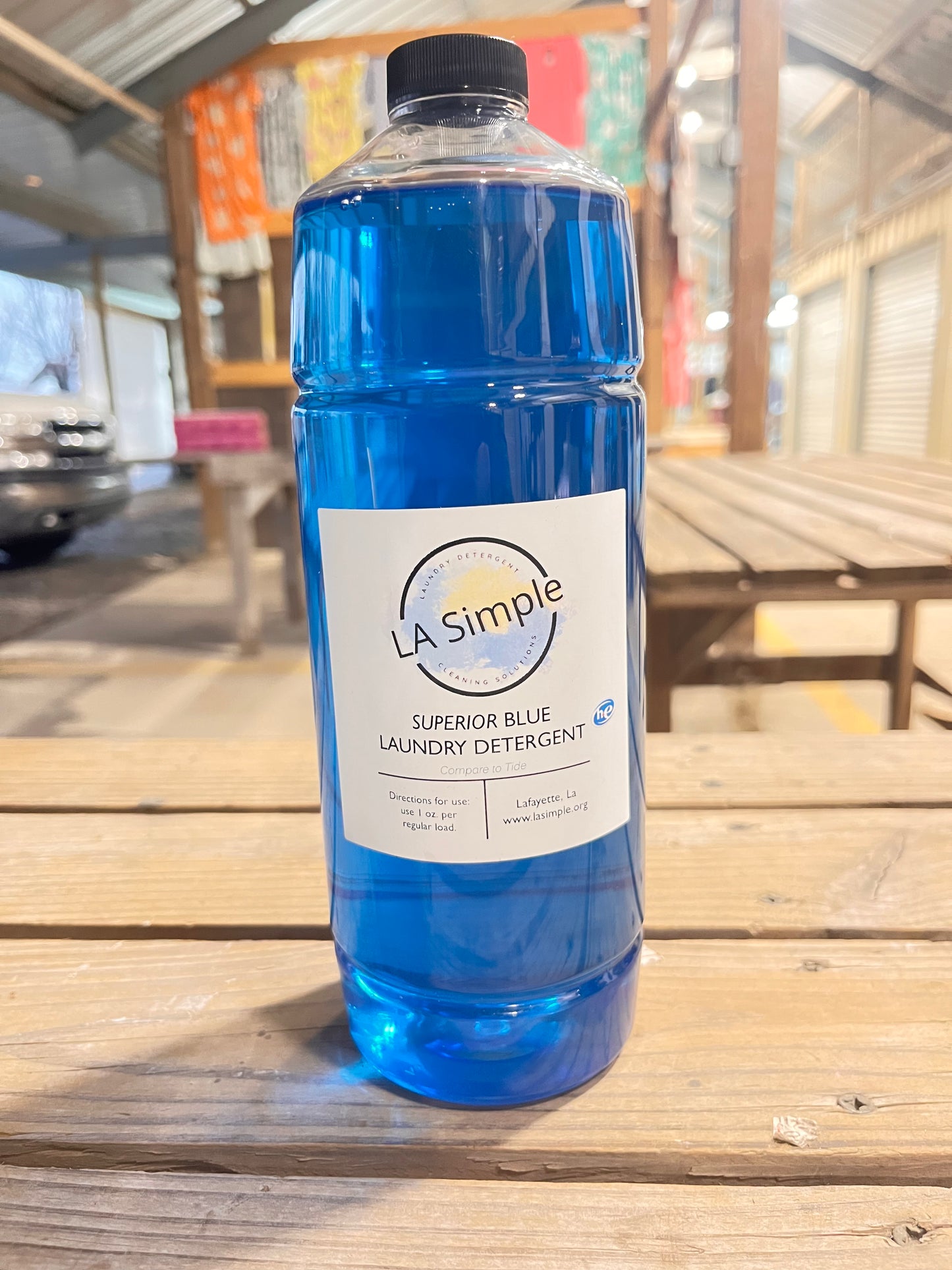 Blue Laundry Detergent