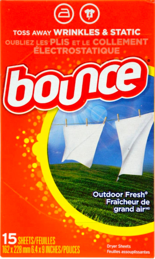 Bounce Dryer Sheets